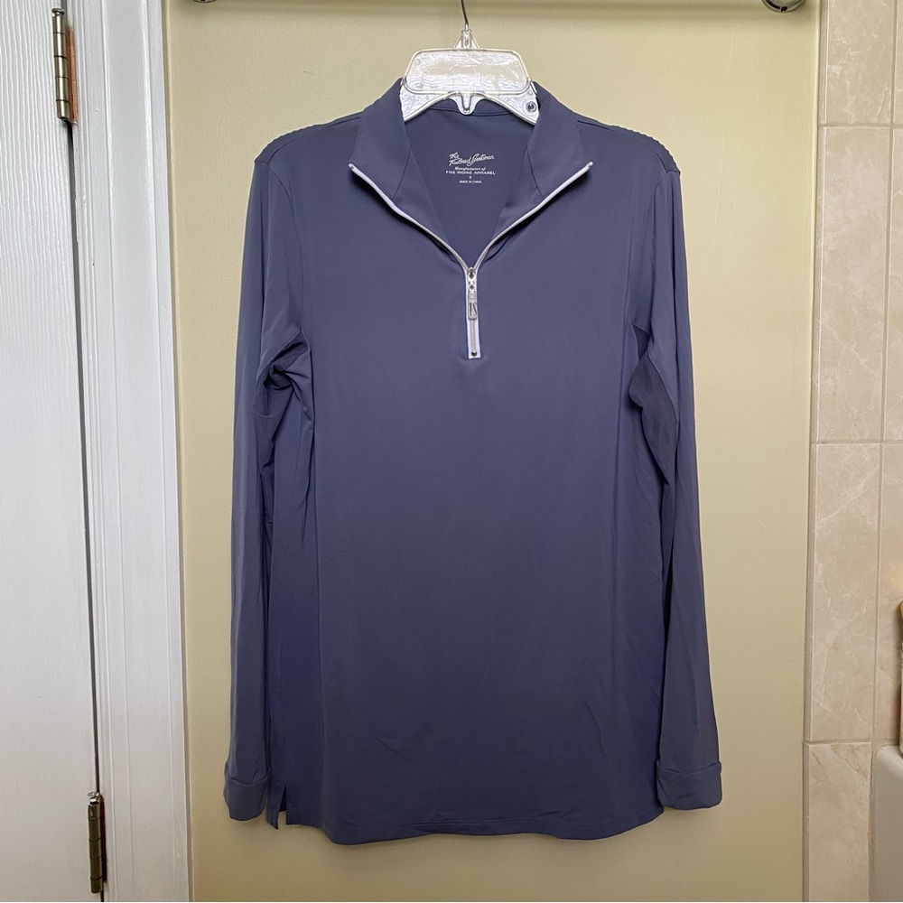 Tailored Sportsman IceFil Long Sleeve Sun Shirt Hyacinth Small